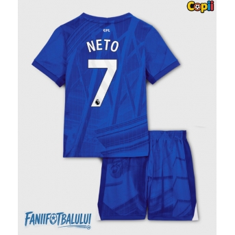 Chelsea Pedro Neto #7 Echipament de Fotbal Replică 2025-26 Copii Acasa (+ Șorturi)